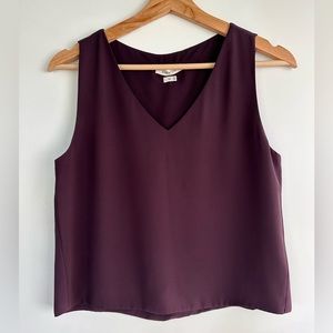 Aritzia Babaton Murphy Blouse XS (purple)